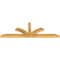 Ekena Millwork Richland Rough Sawn Timber Gable Bracket, Western Red Cedar, 84"W x 28"H x 4"D x 4"F, 8/12 Pitch GBW084X28X0404RIC00RWR - alternate 5